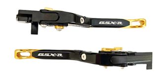 Μανέτες GSXR600/750 2006-2020,GSXR1000 2009-2020 Σπαστές Ρυθμιζόμενες Αλουμινίου