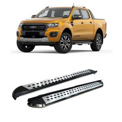Ford Ranger (T7/T8) 2016+ Σκαλοπάτια [Silver Combo]