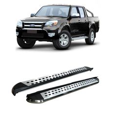 Ford Ranger 2006-2011 Σκαλοπάτια [Silver Combo]