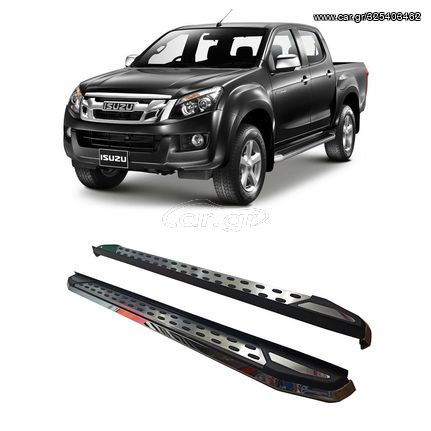 Isuzu D-Max 2012-2016 Σκαλοπάτια [Platinum]