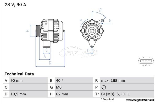 ΔΥΝΑΜΟ IVECO για IVECO EuroTech MH