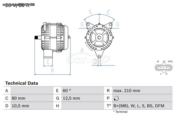 ΔΥΝΑΜΟ DAF για DAF CF 75