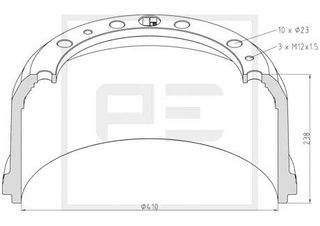 ΤΑΜΠΟΥΡΟ ΜΒ 303 για MERCEDES-BENZ SK