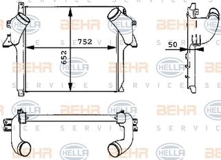 ΨΥΓΕΙΟ INTERCOOLER MB ACTROS για MERCEDES-BENZ ACTROS