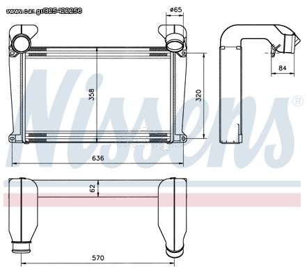 ΨΥΓΕΙΟ INTERCOOLER MAN για MAN L 2000