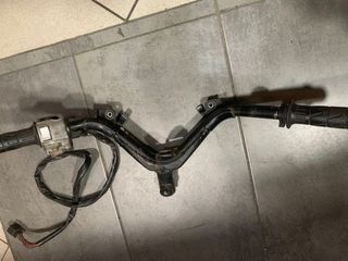 Τιμόνι & βάση κοντερ τιμονιού Modenas kriss 115 ΓΝΗΣΙΑ-thumb-1