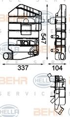 ΔΟΧΕΙΟ ΕΚΤΟΝΩΣΗΣ DAF 95XF για DAF 95 XF