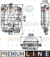ΔΟΧΕΙΟ ΕΚΤΟΝΩΣΗΣ IVECO EUROTECH για IVECO EuroTech MT