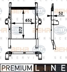 ΨΥΓΕΙΟ INTERCOOLER IVECO για IVECO Stralis