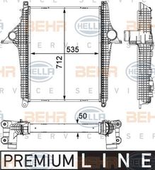 ΨΥΓΕΙΟ INTERCOOLER MAN TG-L για MAN TGM
