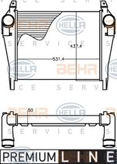 ΨΥΓΕΙΟ INTERCOOLER IVECO για IVECO EuroCargo I-III