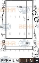 ΨΥΓΕΙΟ INTERCOOLER MB ATEGO για MERCEDES-BENZ ATEGO