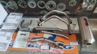 Gpr Ολόσωμη Εξάτμιση Satinox S.Steel Yamaha MT 07 2014 - 2016 Euro3