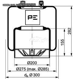 ΑΜΟΡΤΙΣΕΡ ΚΑΜΠΙΝΑΣ SCANIA για MERCEDES-BENZ ACTROS