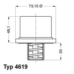 ΘΕΡΜΟΣΤΑΤΗΣ VOLVO 82 C για VOLVO F 16