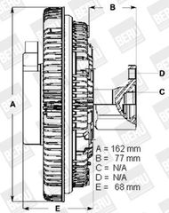 ΣΥΜΠΛΕΚΤΗΣ ΒΕΝΤΙΛΑΤΕΡ ΜΒ για MERCEDES-BENZ ACTROS MP2 / MP3
