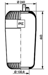 ΑΕΡΟΦΟΥΣΚΑ ΜΒ για MERCEDES-BENZ AXOR 2