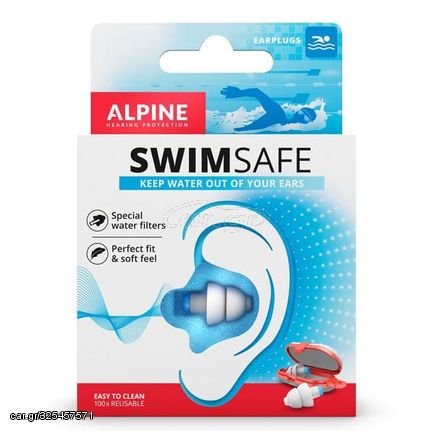 Alpine SwimSafe 111.21.455 Ωτοασπίδες Για Κολύμβηση