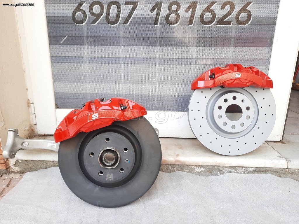 Audi A4 B9 8W Brembo 4πίστονα 338X30 Q5 fy 80A A5 8F