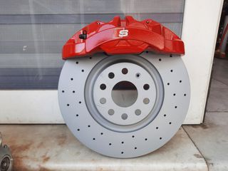 Audi A4 B9 8W Brembo 4πίστονα 338X30 Q5 fy 80A A5 8F-thumb-2