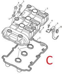 Triumph Tiger 1050 Καρτερ / Καπακια κινητηρα-thumb-2