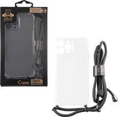 Idol 1991 Θηκη Iphone 13 Pro Max 6.7'' Antishock Air Tpu With Strap Full Camera Protection ΔΙΑΦΑΝΗ - (5205308314308)