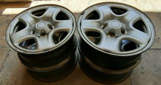 Ζάντες χαλύβδινες 16" από Toyota, 5x114.3, 4 τεμάχια 