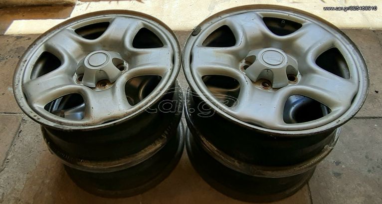 Ζάντες χαλύβδινες 16" από Toyota, 5x114.3, 4 τεμάχια 