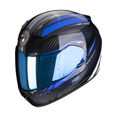ΚΡΑΝΟΣ ΜΗΧΑΝΗΣ SCORPION EXO 390 STING BLACK BLUE