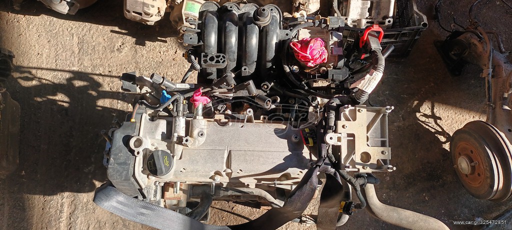 ΚΙΝΗΤΗΡΑΣ 169A4000, 1.2cc, FIAT PANDA, FORD KA/ FIAT 500, 2008-2015 με 73.000χμ