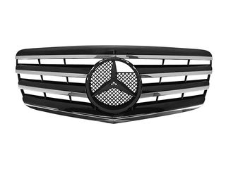 Γρίλια μάσκας μαύρη και χρώμιο Mercedes E class W211 2006-2009