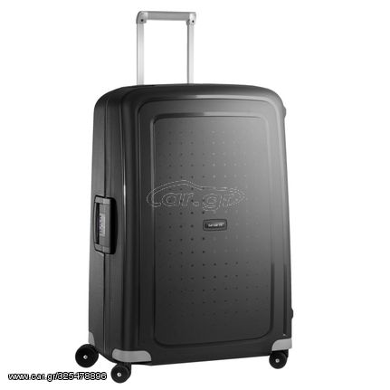 Samsonite S Cure 49308-1041 Spinner, Σκληρή, Μεγάλη, Μαύρο