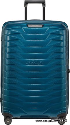 Samsonite 126042-1686 PROXIS, Σκληρή, Πολυπροπυλένιο, Μεγάλη 75CM, Πετρόλ