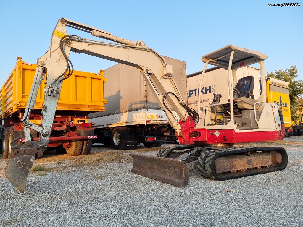 Εκσκαφάκι (διαβολάκι) Takeuchi 2007 TB 135