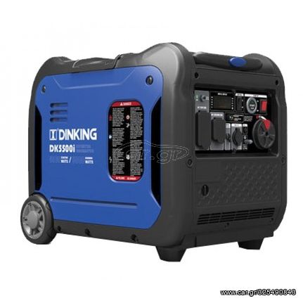 DINKING 5500i Γεννήτρια Βενζίνης Inverter 6.9Kva Με Μίζα Και Μπαταρία