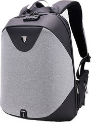 Arctic Hunter B00208-DG Τσάντα Πλάτης, με θήκη laptop, αδιάβροχη, γκρι