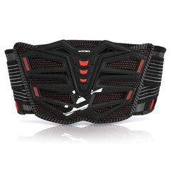 Ζώνη μέσης Acerbis Motobrand 2.0 μαύρη - κόκκινη