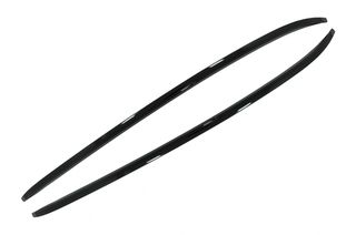 Decorative Roof Rails suitable for BMW X6 F16 (2015-2019) Piano Black