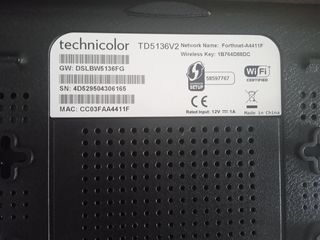 Rooter technicolor forthnet, σχεδόν καινούργιο.-thumb-1