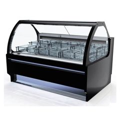 ΠΡΟΣΦΟΡΑ!!! Βιτρίνα Παγωτού 12 Γεύσεων 125x120x130cm T1243