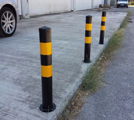ΚΟΛΩΝΑΚΙ ΣΗΜΑΝΣΗΣ ΜΕΤΑΛΛΙΚΟ ΣΤΑΘΕΡΟ Φ76xΥ600mm DOORADO PARK-SBF-76K