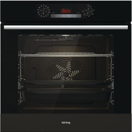 Korting KBOX6735E05 BG Φούρνος κάτω Πάγκου 77lt χωρίς Εστίες Π59.5εκ. Μαύρος (034062501) 3 χρόνια εγγύηση
