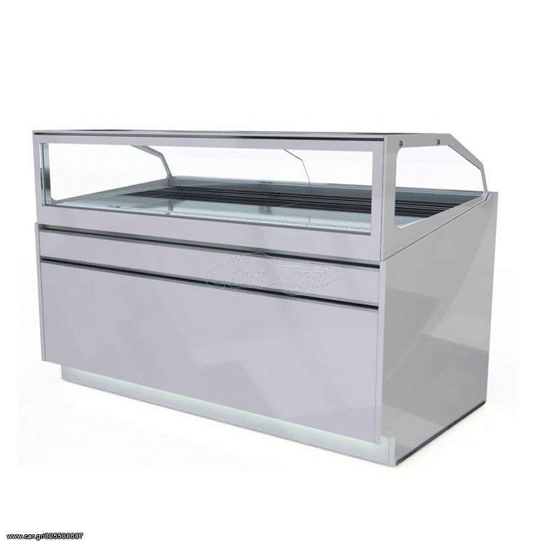 ΠΡΟΣΦΟΡΑ!!! Βιτρίνα Παγωτού 24 Γεύσεων 230x100x120cm 12276 