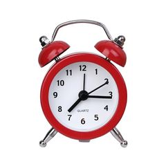 Επιτραπέζιο ρολόι ξυπνητήρι - 508 - 050008 - Red