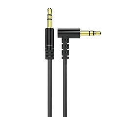 Dudao angled cable AUX mini jack 3.5mm cable 1m black (L11 black)
