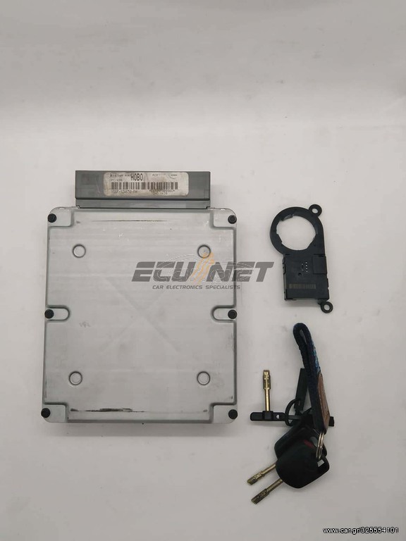 ΣΕΤ ΕΓΚΕΦΑΛΟΥ ΚΙΝΗΤΗΡΑ ΜΕ ΚΛΕΙΔΙ FORD FIESTA 1.8 TDDI YS6F-12A650-FH 98AP-15607-AB