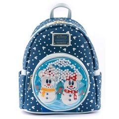 Loungefly Disney Snowman Mickey Minnie backpack 26cm