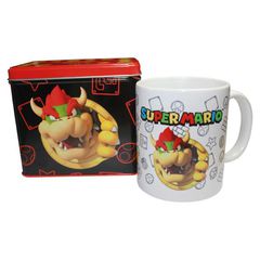 Nintendo Super Mario Bros Bowser Mug + Money box set