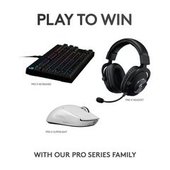 Logitech - PRO X SUPERLIGHT Wireless Gaming Mouse - WHITE / Computers-thumb-1