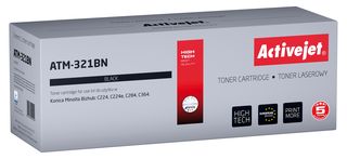 Activejet ATM-321BN toner for Konica Minolta printer; Konica Minolta TN321K replacement; Supreme; 27000 pages; black